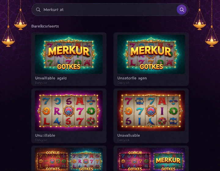 Suchergebnisse eines Alawin-Spielkatalogs f&uuml;r Merkur Spielautomaten mit verf&uuml;gbaren und nicht verf&uuml;gbaren Titeln